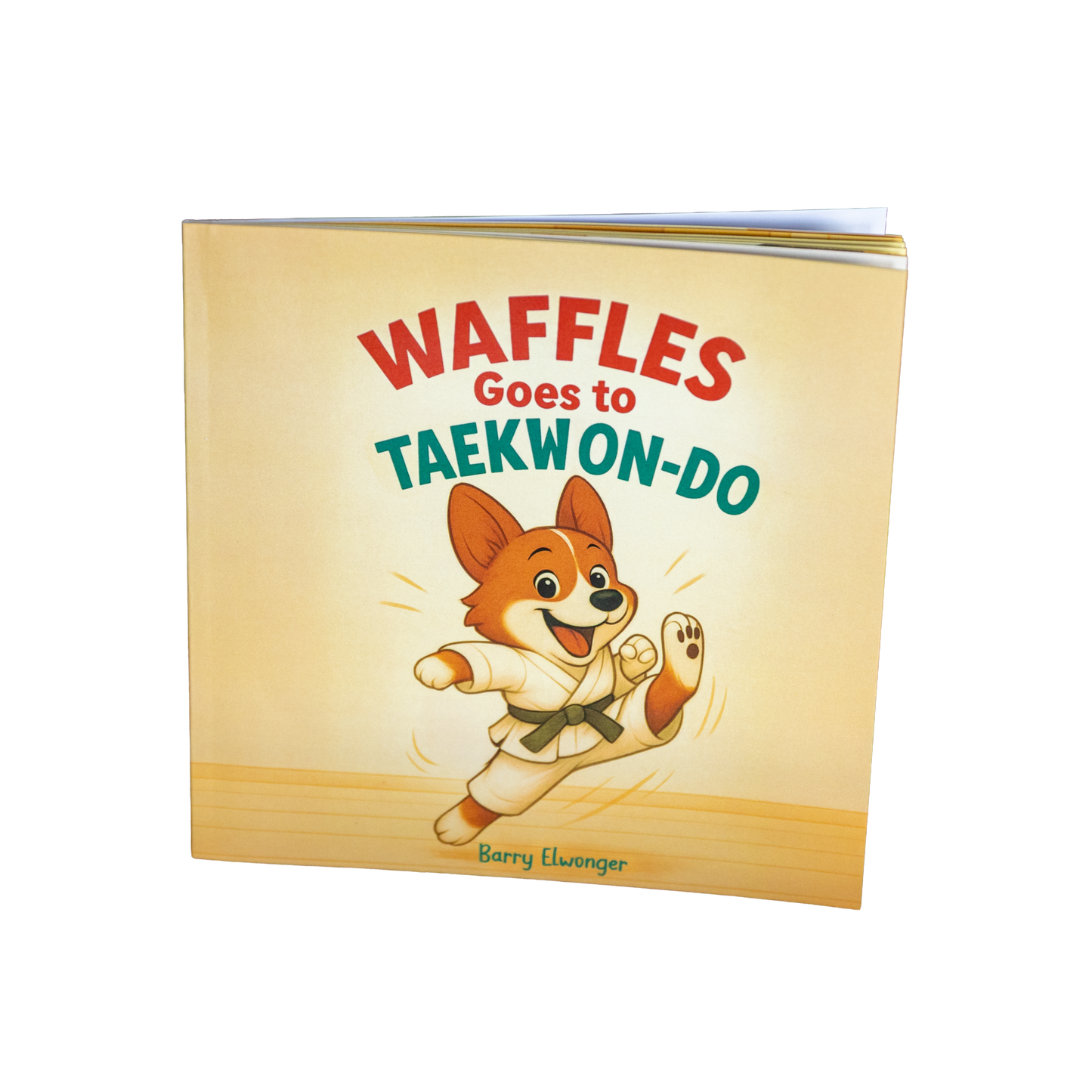 Waffles Goes to Taekwondo