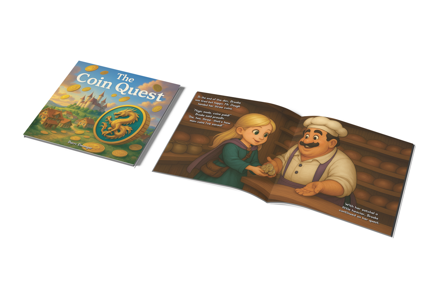 The Coin Quest: Book 1 in the Brooke Will Not Be Broke Series